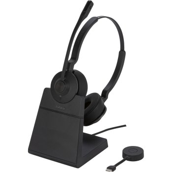 Jabra Engage 55 SE Stereo USB-C UC austiņas ar statīvu