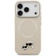 Karl Lagerfeld iPhone 17 Pro Case MagSafe Karl & Choupette Heads, Grey