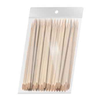 Wooden Cuticle Sticks for Manicure 15 cm 100 pcs Ocho Nails