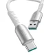 Joyroom S-A51 Cutting-Edge Series USB-A to USB-C Cable, 3A, 1.2m, Light Gray