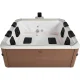 Mspa Amber All-Year 6-Person Hydromassage Spa with LED and Wi-Fi