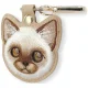 Nimmy New Big Eyed Pet 2.0 Cat Tracker Case, Brown