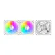 Darkflash Gauss G24 3IN1 Computer Fans (White)