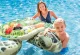 Intex Sea Turtle Inflatable Ride-On Float, 191x170 cm