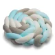 Ricokids Crib Bumper 2m, Blue-Grey