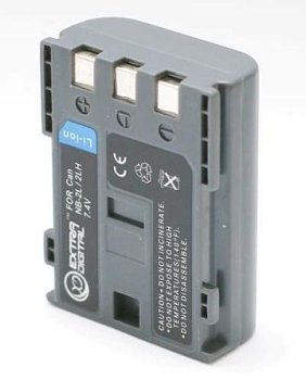 Replacement Camera Battery for Canon NB-2LH NB-2L 1000mAh