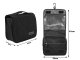 Hanging Travel Toiletry Bag with Hook, Bathroom Organizer for Cosmetics, black