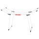 Massido Lina Freestanding Clothes Drying Rack 22 m, Foldable, white