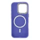 Magnetic Collection MagSafe Case for iPhone 16 Pro Max, Purple