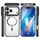 3Mk Protection iPhone 17 Pro Max Case Satin Armor MagCase, Transparent Black
