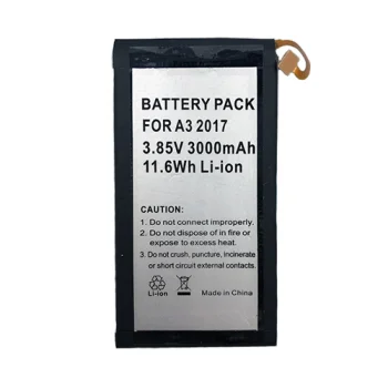 Extra Digital Battery for Samsung Galaxy A3 (2017), 3000mAh