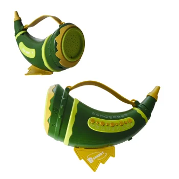 Toy Hunting Horn with Animal Sounds and Voice Modulation