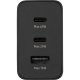 Samsung Trio 65W Wall Charger 2x USB-C 1x USB-A Black