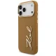 Karl Lagerfeld Karl Script Logo Phone Case Cover iPhone 17 Pro Max - Brown