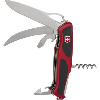 Victorinox Rangergrip 57 Hunter Pocket Knife, Red/Black