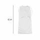 Kids Carnival Costume Angel, 4-Piece Set, Size S (100-110 cm), White