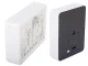 3D Paper Cutout Night Light with RGB LED, Remote & Touch Control, White