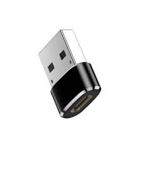 TFO USB-A to USB-C Adapter, Black