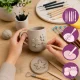 Maaleo Clay Modeling Kit with Air-Dry Clay (30 pcs)