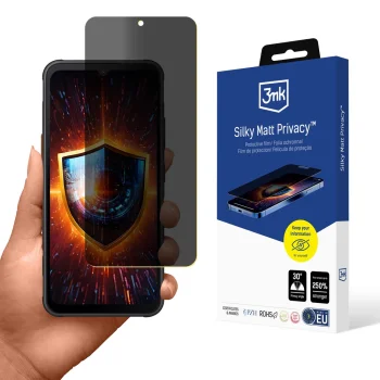 3mk Silky Matt Privacy Screen Protector for Samsung Galaxy XCover 7 Pro