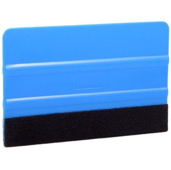 Felt squeegee for film application