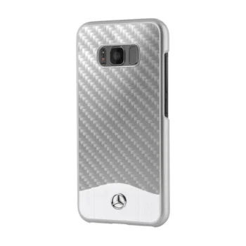 Mercedes Wave V Case for Samsung Galaxy S8+, Silver
