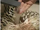 Round Openwork Table Placemat, 41 cm, Gold
