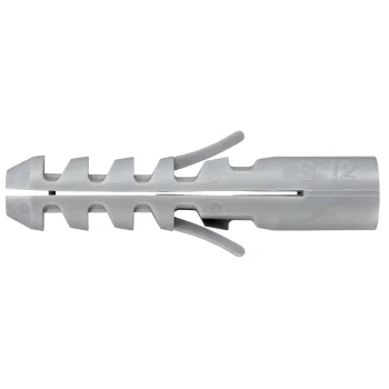 Fischer S 12 Expansion Plugs, 12 x 60 mm, 25 pcs.