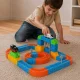 Magnetic Building Blocks - Racing Track and Trains, 140 Pieces