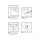 Joseph Joseph CupboardStore Under-Shelf Drawer, White / Grey