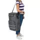 Malatec Folding Shopping Trolley with 40L Bag, Grey