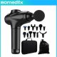 Isomedix 26441 Deep Tissue Massage Gun with 12 Heads, Black
