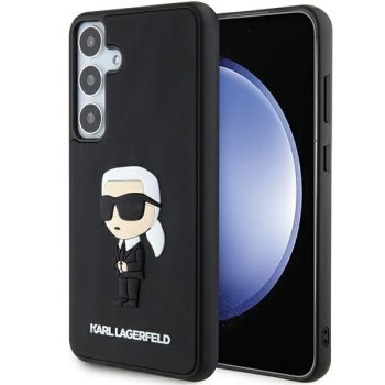 Samsung Galaxy S24+ Plus (SM-S926) Karl Lagerfeld 3D Rubber Ikonik Cover Case, Black
