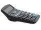 Desk Calculator 12-Digit with Large Angled Display for Office and Home, Black