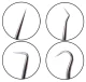 4-Piece Seal and O-Ring Pick and Hook Set