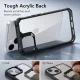 ESR Air Armor Case for iPhone 14 Plus, Clear Black