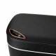 Automatic Trash Can with Motion Sensor 12L, Touchless Waterproof Bin, Black