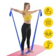Rehabilitation Resistance Band 4FIZJO Flat Band 9-11 kg 30 m Blue
