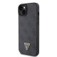 Чехол Guess для iPhone 15 Crossbody 4G Metal Logo, черный