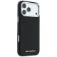 Karl Lagerfeld Grained Elongated Logo MagSafe Case for iPhone 17/18 Pro Max, Black