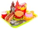 Iso Trade Fast Food Play Food Set, 26 Pieces