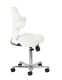Adjustable Hairdresser, Cosmetologist, Podiatrist and Masseur Chair Azzurro Special 152, White