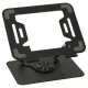 Adjustable 360° Laptop Stand, Metal, Black