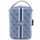 Guess 4G Printed Stripes Organizer Bag, Blue