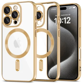 Tech-Protect MagFlex MagSafe Case for iPhone 16 Pro, Gold
