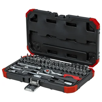Galvučių komplektas GEDORE red 1/4" 4-14 mm, 46 dalių