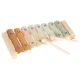 Wooden Educational 8-Tone Xylophone for Kids with Mallets Musical Instrument