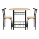 Modernhome Loft Dining Set: Table and 2 Chairs