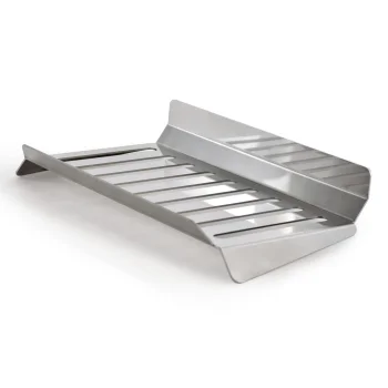 Alfa Forni Firestick wood holder, 37 cm, silver