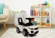 Kids Ride-On Push Car with Sounds and Under-Seat Storage, white